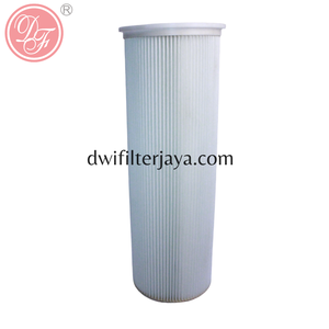 Cartucho de Filtro de Polvo Industrial Personalizado de Fábrica, Colector de Polvo de Poliéster, Filtro de Aire de Alta Eficiencia - Product Image 1