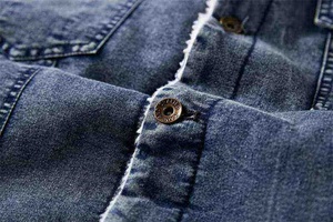 Wholesale <b>Fleece</b> <b>Lined</b> Buttoned Men's Sherpa Denim <b>Jackets</b> Custom Front Logo Breathable Winter <b>Jackets</b> For Streetwear Outerwear - Product Image 5