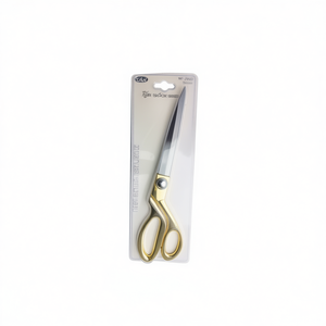 Forbici da Sarto Ilan 267mm con Manico Dorato, Strumento per Cucito e Artigianato - Product Image 1