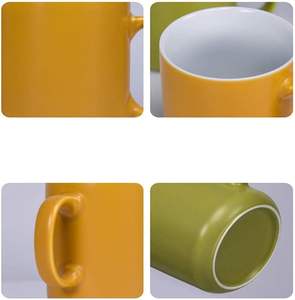 Taza de Café de Cerámica Hecha a Mano, Acabado de Porcelana Ecológico, Diseño Moderno y Lujoso, Capacidad de 300 ml, Ideal para Fiestas, Precio Económico - Product Image 3