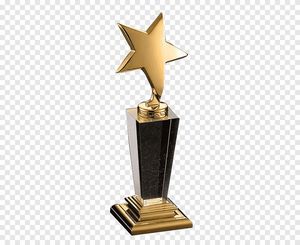 Trophée Étoile Laurier Doré Prix de Gros – Récompense Métallique Premium pour Achievement, Cérémonie d'entreprise, Souvenir, Cadeau, Article d'art - Product Image 3