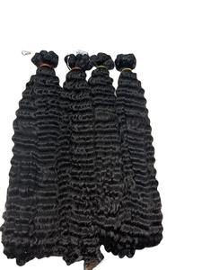 Extensiones de cabello Remy vietnamita crudo de la mejor calidad, trama de piel rizada suelta, lejía y cabello humano teñible - Product Image 2