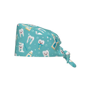 Gorros Quirúrgicos con Clip para el Cabello, Gorros Médicos para Doctores y Enfermeras, Gorros de Algodón Multicolor con Lazos Traseros para Quirófano - Product Image 6