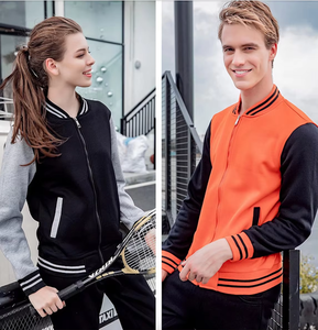 Custom Wholesale Blank Bulk Plain Unisex <b>Black</b> <b>Men</b> Women College Versity Jacket <b>Fleece</b> Baseball Letterman Varsity Jackets - Product Image 3