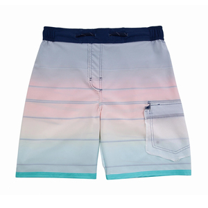 Short de bain pour homme de bonne qualité, sportif, décontracté, pour l'été et la plage, à sublimation, séchage rapide, taille élastique extensible, écologique - Product Image 3