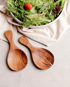 2 Cucharas de Madera Natural con Mango, Utensilios de Cocina Ecológicos, Herramientas de Medición para el Hogar y Jardín, Cucharas y Accesorios de Cocina - Product Image 5