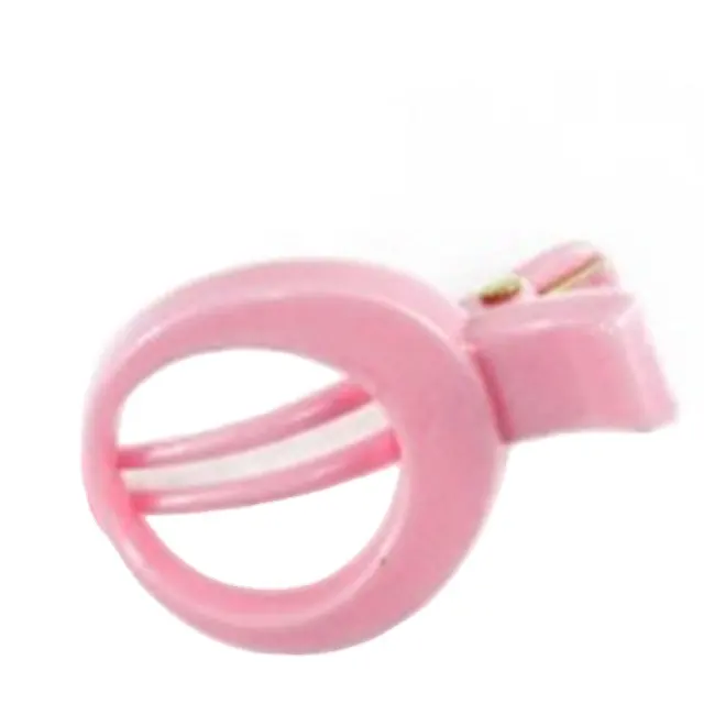 Factory Price Pink HAIR CLAW ROUND EYELET Hair Pins for Baby Kids Bag Custom History OEM Fashionable Style Packing