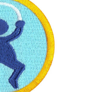 New Arrival Embroidery Badges Heavy Duty Custom Twill Fabric Most Popular <b>Machine</b> Embroidery Badges For <b>Sale</b> Made In Pakistan - Product Image 4