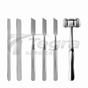 Premium Quality 6-Piece Veterinary Osteotome Set German Grade Stainless Steel Orthopedic Surgical Instrument Kit CE ISO Approved - Product Image 2