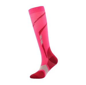 Chaussettes de sport pour hommes, en coton, élasthanne et polyester, tricotées jacquard, respirantes, couleur unie, épaisseur standard, été - Product Image 1