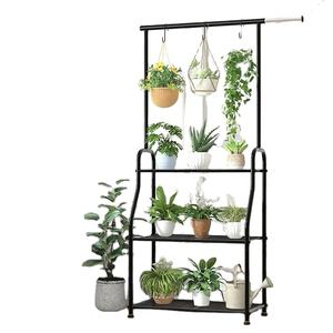 Soporte Metálico para Plantas de Múltiples Niveles, Estante para Macetas de Interior y Exterior, Organizador de Plantas de Múltiples Niveles para Decoración del Hogar y Jardín - Product Image 2