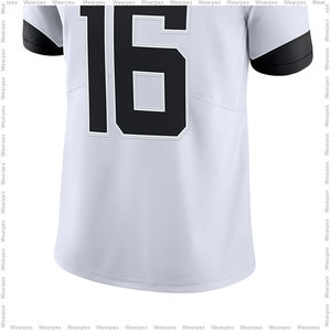 Maillot de football américain respirant 100 % polyester à séchage rapide, nom et numéro du joueur, grandes tailles disponibles, personnalisable, dernière mode d'équipe - Product Image 6