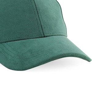 Casquette de baseball verte à 6 panneaux unisexe, ajustée, en coton, couleur unie, style décontracté, taille réglable pour adultes - Product Image 5