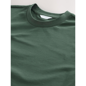 เสื้อยืดทรงบ็อกซี่ฟิตสำหรับผู้ชาย น้ำหนัก 230 กรัม ผ้าฝ้าย โอเวอร์ไซส์ ไหล่ตก สไตล์ลำลอง สตรีทแวร์ แฟชั่นพรีเมียม รับผลิตแบบ OEM คุณภาพสูง - Product Image 5