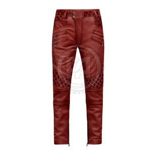 กางเกงหนังผู้ชายขายดี ผลิตจากโรงงาน ขายส่ง คุณภาพดีที่สุด - Product Image 2