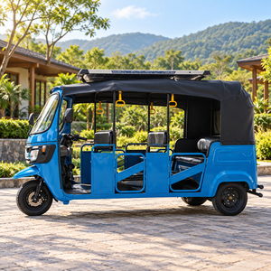 Vehículo Motorizado de Tres Ruedas de Alta Calidad, de Carrocería Abierta, para Pasajeros, de Gasolina - Product Image 1