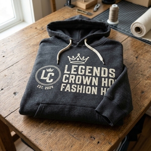 Sweat à capuche en molleton épais avec impression de logo personnalisé, unisexe pour hommes et femmes, style streetwear, coupe ample, sweat à capuche décontracté uni - Product Image 6