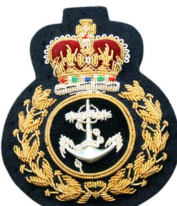 Handmade Embroidered Custom Made Bullion Wire Royal Crown Patches 3D Embroidery Golden <b>Silver</b> Canvas Fashion Badges/patches - Product Image 3