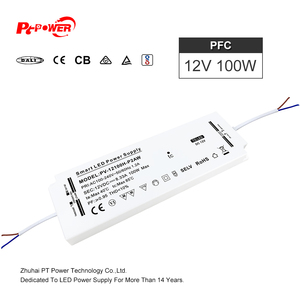 Ultra-Slim 100W AC-DC LED Driver Tension Constante IP20 Classé Intérieur Miroir Armoire Éclairage Étanche Caractéristique pour les Nouvelles Armoires - Product Image 2
