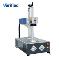 Imprimante laser à fibre automatique codage de date d'expiration portable petit laser à fibre 20w machine de gravure laser pour bijoux