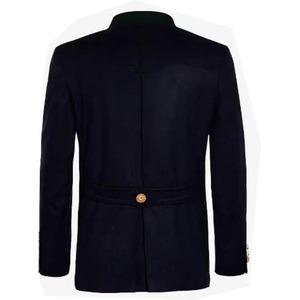 Handmade Custom <b>Men's</b> Reversible Canvas & <b>Wool</b> <b>Overcoat</b> <b>for</b> October Festival - Product Image 4