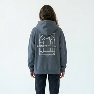 ผู้ผลิตเสื้อฮู้ดดี้โอเวอร์ไซส์สำหรับผู้หญิงแบบกำหนดเอง OEM ODM แบรนด์ส่วนตัว - Product Image 2
