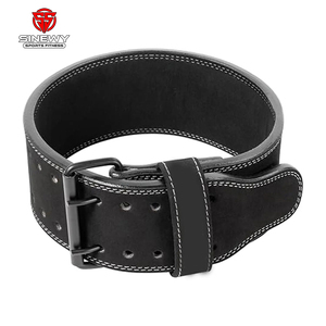 เข็มขัดยกน้ำหนักหนังแท้ เข็มขัดพยุงหลังสำหรับยกน้ำหนักชายและหญิง - Product Image 2