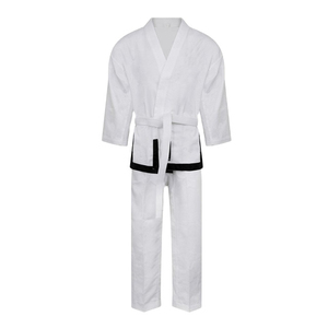 Uniformes de karaté en coton 100% à prix de gros, vêtements d'entraînement personnalisés de haute qualité, uniformes de karaté - Product Image 2