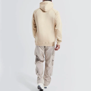 Sudadera con Capucha Extra Grande Personalizada, de Algodón Grueso y Pesado, Estilo Francés, con Hombros Caídos, 500 g/m², Impresión Serigrafiada - Product Image 6