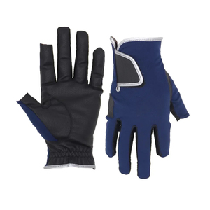 Guantes de golf de cuero genuino, antideslizantes, transpirables, con correa de muñeca ajustable, unisex, deportivos, color gris, para adultos - Product Image 3