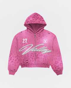 Custom Acid Wash Heavy Weight <b>Oversized</b> Hoodies <b>Mens</b> Rhinestone Patch Embroidery Zip up <b>Hoodie</b> Vintage Streetwear <b>Hoodie</b> Unisex - Product Image 3