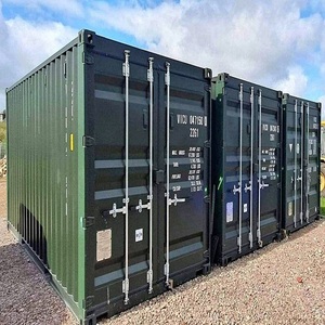 Conteneur maritime en acier neuf ou d'occasion de 20 pieds, 40 pieds, 40HQ, type Dry Van ou High Cube, en aluminium, pour transport sécurisé de fret logistique - Product Image 4