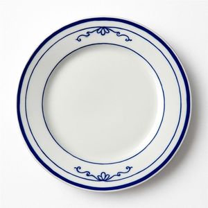 Decorative Enamelware Charger Plate Round Metal Underplate for Event Party Supplies Premium Kitchenware <b>Table</b> Decoration Plates - Product Image 3