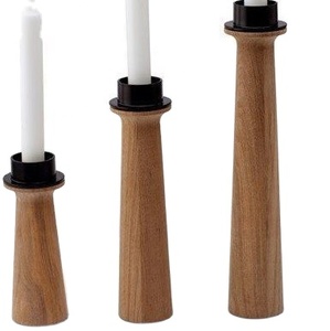 เชิงเทียนไม้มาโกะโลหะสำหรับใช้ในงานแต่งงานของตกแต่งบ้านใช้ในเทศกาลคริสต์มาส - Product Image 1