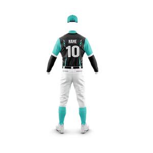 Uniforme de Béisbol con Gráficos Sublimados y Logotipo del Equipo Bordado |   Fábrica de Productos Personalizados al por Mayor OEM - Product Image 2