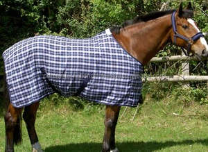 พรมม้าโพลีคอตตอนน้ำหนักเบาสำหรับฤดูร้อนอากาศอบอุ่นเสื้อผ้าม้า - Product Image 3