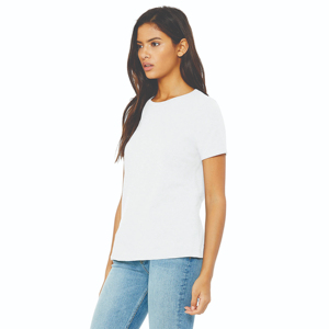 T-shirts à col rond pour femmes, en coton doux, décontractés, confortables, respirants, à porter au quotidien, pour les voyages d'été et le style urbain - Product Image 1