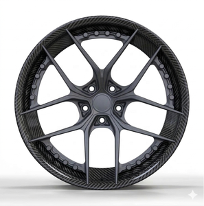 ล้อคาร์บอนไฟเบอร์ฟอร์จแบบแห้ง 2 ชิ้น รุ่นใหม่ น้ำหนักเบา ผลิตตามสั่ง คาร์บอนไฟเบอร์แท้ ดีไซน์แบบ Solid Barrel สีบรอนซ์เว้า - Product Image 4