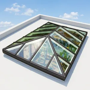 #   Diseño Elegante de Tragaluces de Vidrio que Aporta Luz Natural y Belleza Arquitectónica Moderna a Espacios Exteriores - Product Image 1