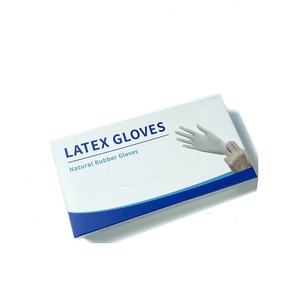 Gants d'examen longs en latex blancs sans poudre, fabriqués à l'ozone, fournitures médicales, instruments chirurgicaux de base en caoutchouc - Product Image 2