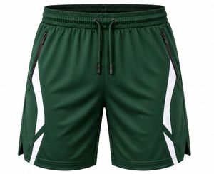 <b>Men's</b> <b>Brown</b> Solid Color Canvas Fabric Casual Knitted Drawstring Waist <b>Shorts</b> Pockets Breathable Quick Dry Anti-Wrinkle - Product Image 4