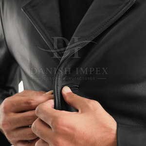 Manteau en cuir pour homme, dernière collection, respirant, de qualité supérieure, best-seller, faible MOQ, pour vente en ligne. - Product Image 6