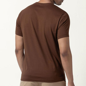 Camiseta Lisa Transpirable para Uso Casual y Actividades al Aire Libre, Camiseta Casual Elegante para Hombre, Camiseta Suave y Cómoda con Cuello Redondo para Uso Diario - Product Image 5