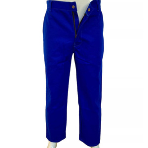 Premium Quality <b>Fire</b> Proof Welder Pant FR Cotton Fabric Clothing Flame Retardant Welding Trouser Construction Custom Logo - Product Image 1