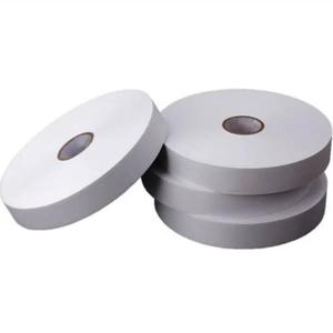 Rouleau de tissu taffetas uni de 10 mm avec finition teinte lisse pour étiquettes de vêtements, étiquettes de marques de mode, étiquettes de couture et industrie textile - Product Image 2