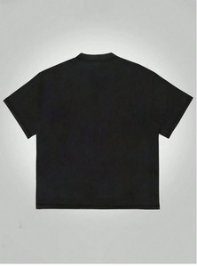 Camiseta Gráfica Oversize para Hombre, Estilo Urbano, Algodón, Hip Hop, Moda Casual, Manga Corta, Estampada - Product Image 2