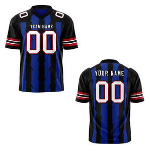 Maillot de football américain imprimé par sublimation, nouveau style, fabriqué en usine par un fabricant OEM, avec service OEM - Product Image 3