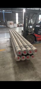 Barre ronde en aluminium 6061 usinée, norme ASTM, non polie secondairement, souple pour les fabrications, taille 7 pouces, marque IMN - Product Image 2