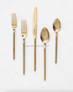 Ensemble de couverts en acier inoxydable 18/10 finition satinée - Ensemble de couverts modernes résistant aux rayures pour les entreprises de restauration et de location - Product Image 4