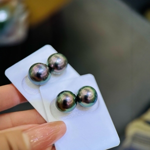 Venta Directa de Fábrica, Pendientes de Perlas de Agua Dulce de Plata de Ley S925 de Grado AAAAA, Luz Intensa, Sin Defectos, Belleza Natural en Todo el Cuerpo - Product Image 2